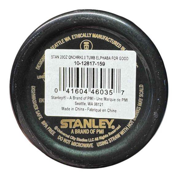 STANLEY TUMBLER 20 OZ ELPHABA WICKED FOR GOOD TUMBLER BUNDLE WITH STRAW SET - Picture 3 of 5